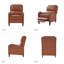 Fauteuil inclinable en cuir Beecher 28,75 po-506872489