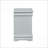Louis Philippe III Platinum Single Drawer Pine Nightstand-1065450018