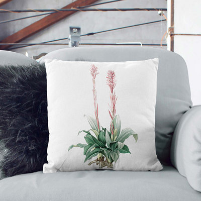 Floral Square Throw Cushion