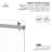 Catalyst 56"- 60" W x 60" H Double Sliding Frameless Shower Tub Door in Brushed Nickel with 3/8" Clear Glass-96391531