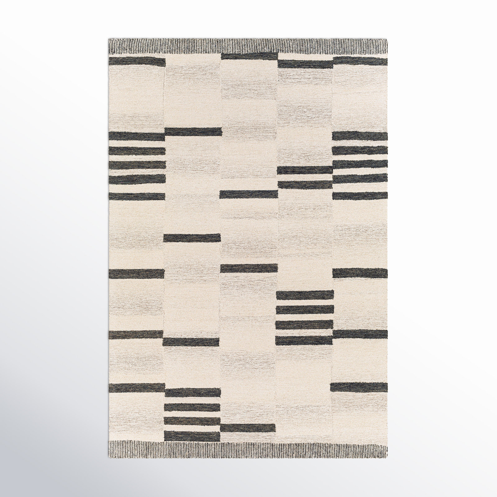 Uptown Hand Tufted Wool Rug, Rectangle 4' x 6'