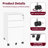 Abheek 11.8 " Wide 3 Drawers Small Mobile Vertical Filing Cabinet For Home Office A4/Letter files