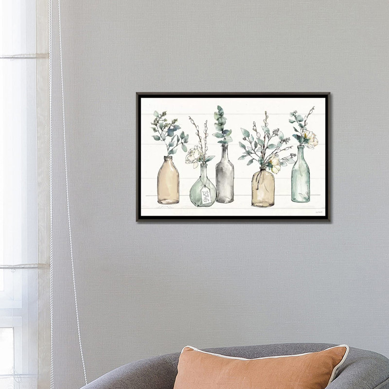 « modern campagne i » par anne tavoletti-impression, Toile tendue, H 18 po x l 26 po x P 1,5 po