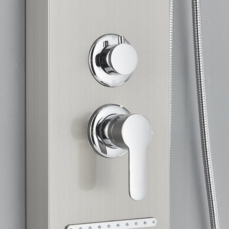 48'' Shower Panel with Fixed Shower Head