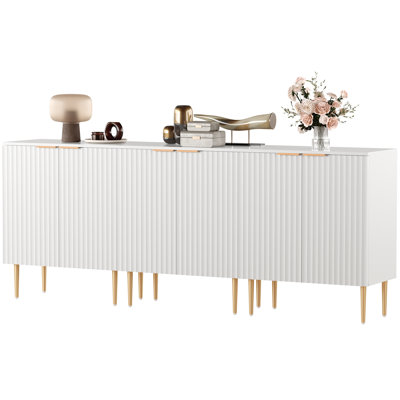 Rishaw Sideboard With 2 Doors And Adjustable Shelves