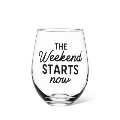 Verre à vin sans pied Weekend