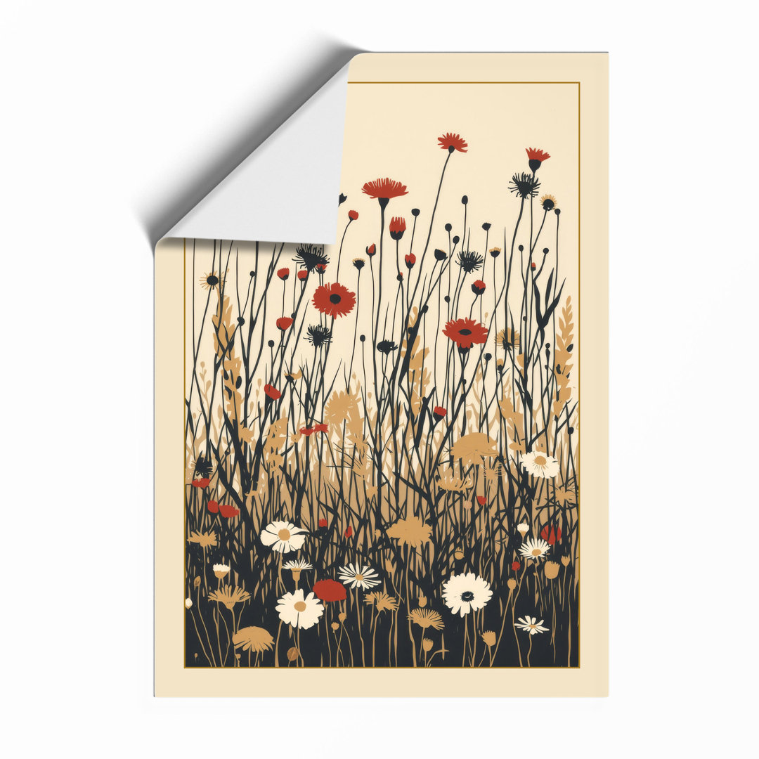 Wildflower Meadow Botanical - Framed Print