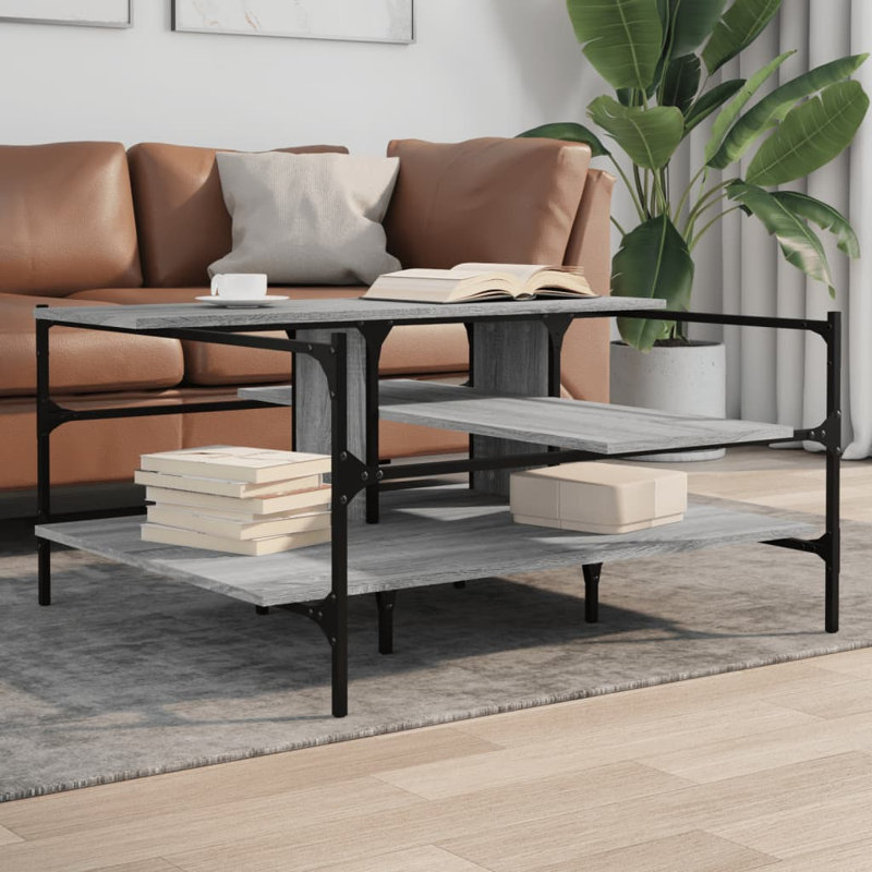 Abixah Four Leg Coffee Table with Storage