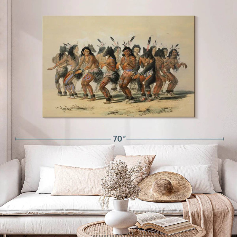 Lelar The Bear Dance 1845, 34" H x 51" W