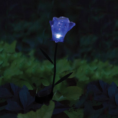 Piquet de jardin Lunalite Rose
