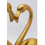 Decorative Flamingo Love Gold Figurine-73514248