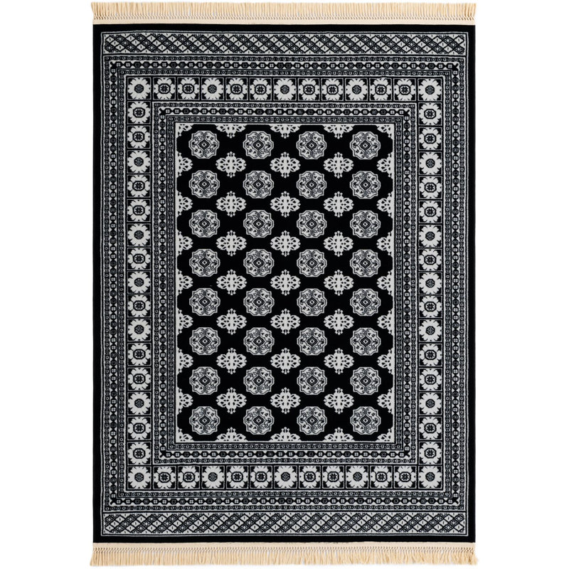  Balikh Tekke Rug, Rectangle 5'3" x 7'1"