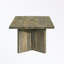 Table basse rectangulaire en bois avec pieds robustes