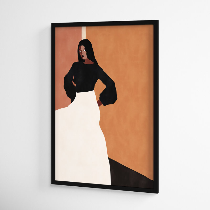 Sevile by Alexander Ginzburg, 33" H x 23" W, Black Framed