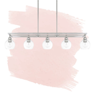 Warrenton 5 - Light Kitchen Island Pendant