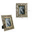 Ensemble de 2 cadres photo dorés 7,5 x 9,5 po, ouverture 4 x 6 po