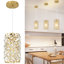 Luminaire suspendu de luxe en métal Nesrine-1665262425