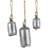 Kaskaskia Metal Tibetan Inspired Indoor Outdoor Decorative Cow Bells with Jute Hanging Rope Set-935436612