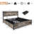  Modern Bed Frame with 12 Drawers and Open Storage Headboard,Charging Station,No Box Spring Needed-2093934847-2102405134