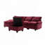 Canapé modulaire en U en chenille de 106 po-407407349