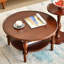 Ensemble de tables basses rondes American Old
