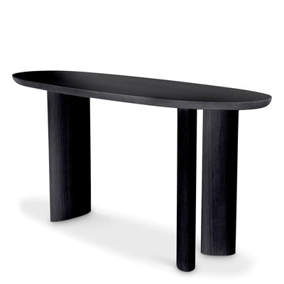 Lindner 61.61'' W Solid Wood Console Table