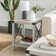 Larenda End Table with Open Storage Shelf