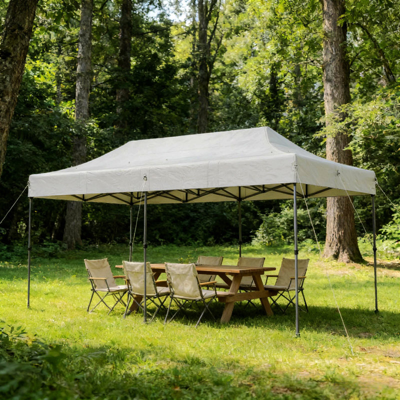 Abri à auvent Stable Instant, tente d'extérieur, White