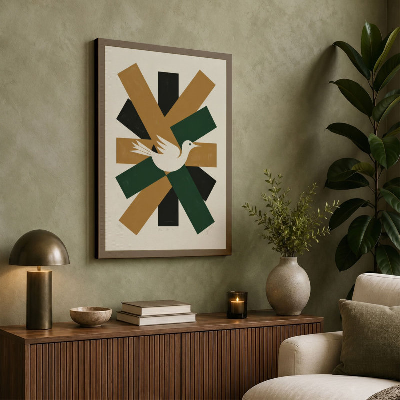 Print, 18x12 - 45.7 x 30.5 cm, Ochre Border