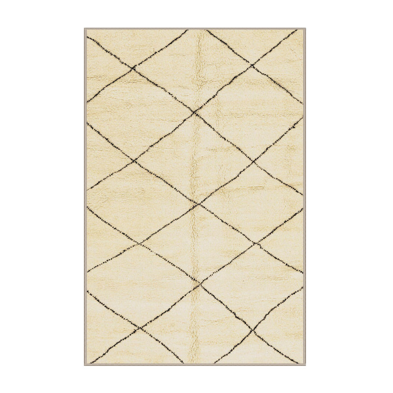 Abstract Indoor Rug, Rectangle 8' x 12'
