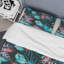 Ensemble de housse de couette en microfibre à motif floral-967741207