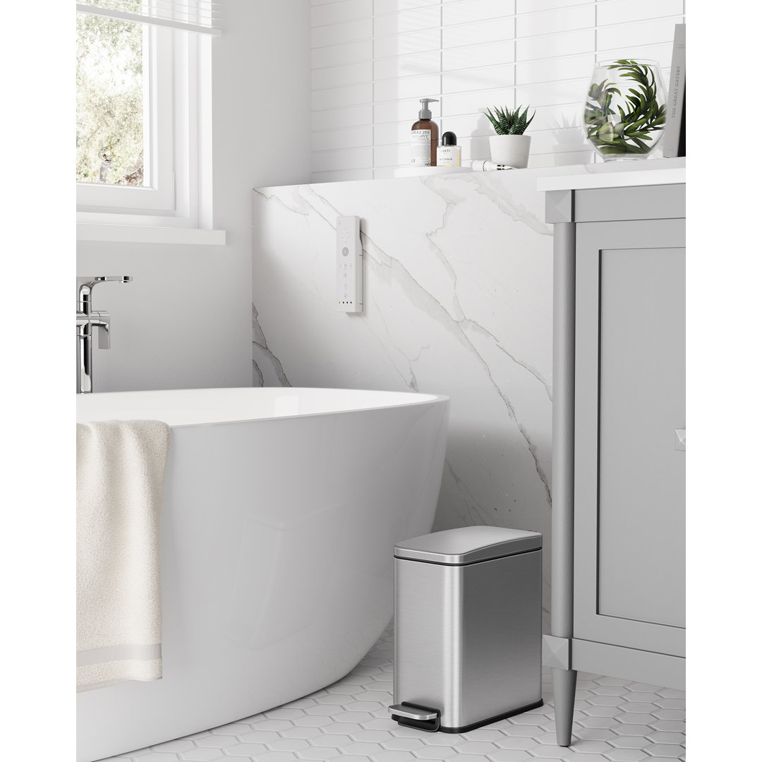 Clemie Plastic Step On Trash Can - 5L
