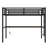 Metal Full Size Loft Bed  With Power Outlet And LED Lighted, Space-Saving, Noise Reduced, Black