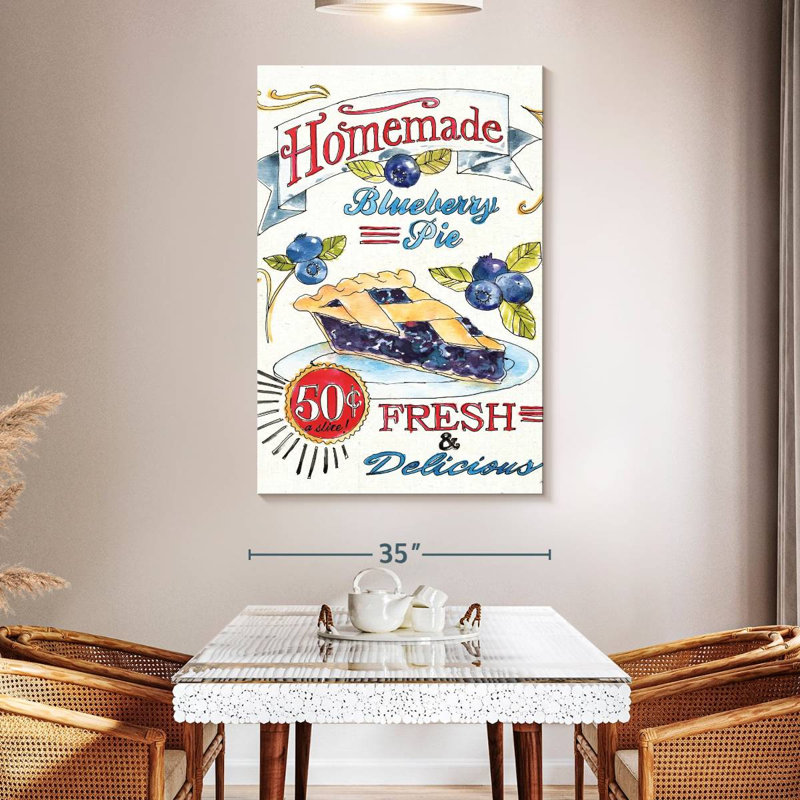 Kema Fruit Stand VI Wall Sign, 51" H x 34" W