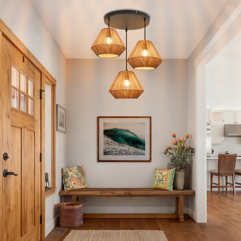 3-Light Kitchen Island Pendant