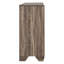 Commode Harrison à 6 tiroirs couleur taupe délavé - Meuble de rangement pour chambre en bois d'ingénierie avec pattes modernes du milieu du siècle et poignées métalliques