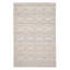 Tapis géométrique en laine tissé à plat à la main à motif rectangulaire 5 pi x 7 pi 6 po