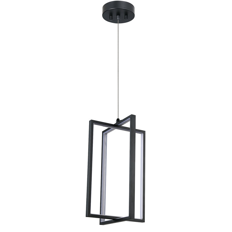 Yasaira 1 - Light Matte Black LED Pendant