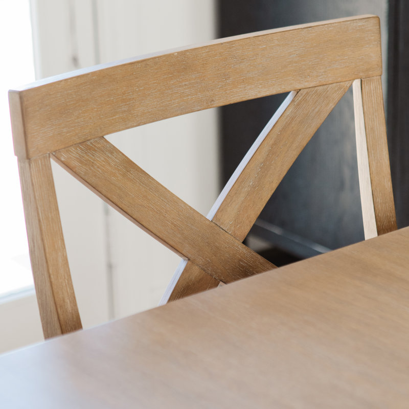 Détails par Becki Owens, chaises de salle à manger Ren (ensemble de 6), naturel vieilli