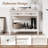 Console Table With Rattan Drawers