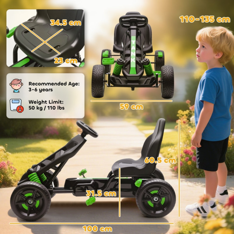 EvoNet Pedal Ride On