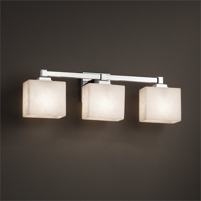 Brey 3 - Light Dimmable Bath Bar, Brushed Nickel