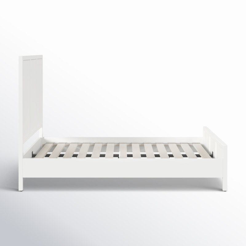 Lark Queen Size Bed, White