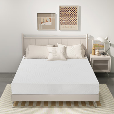 EGOHOME 8" Medium Gel Memory Foam Mattress Infused with Green Tea by EGOHOME