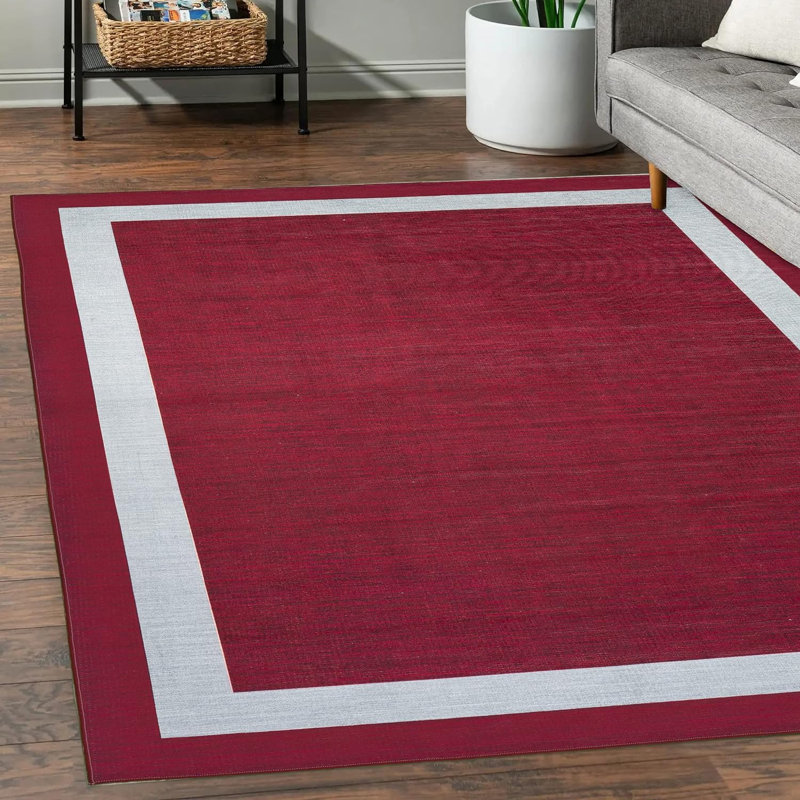 Voncille Washable Indoor Rug, Rectangle 5'4'' x 8'