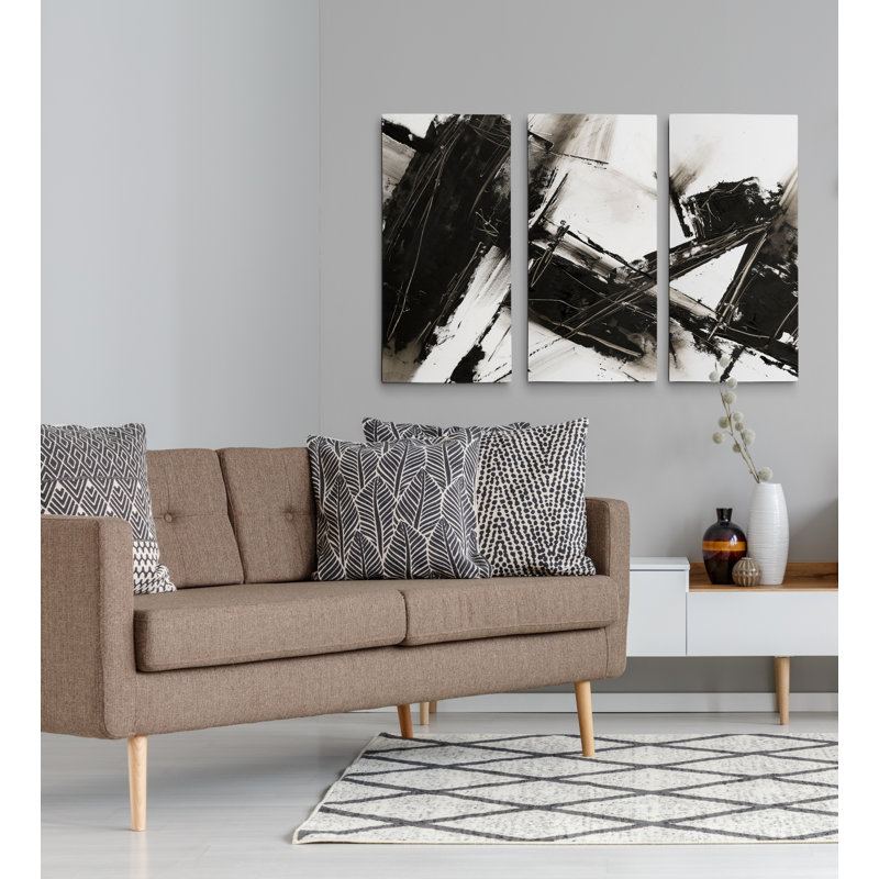 3 - Pieces, 40" H x 60" W x 1.5" D