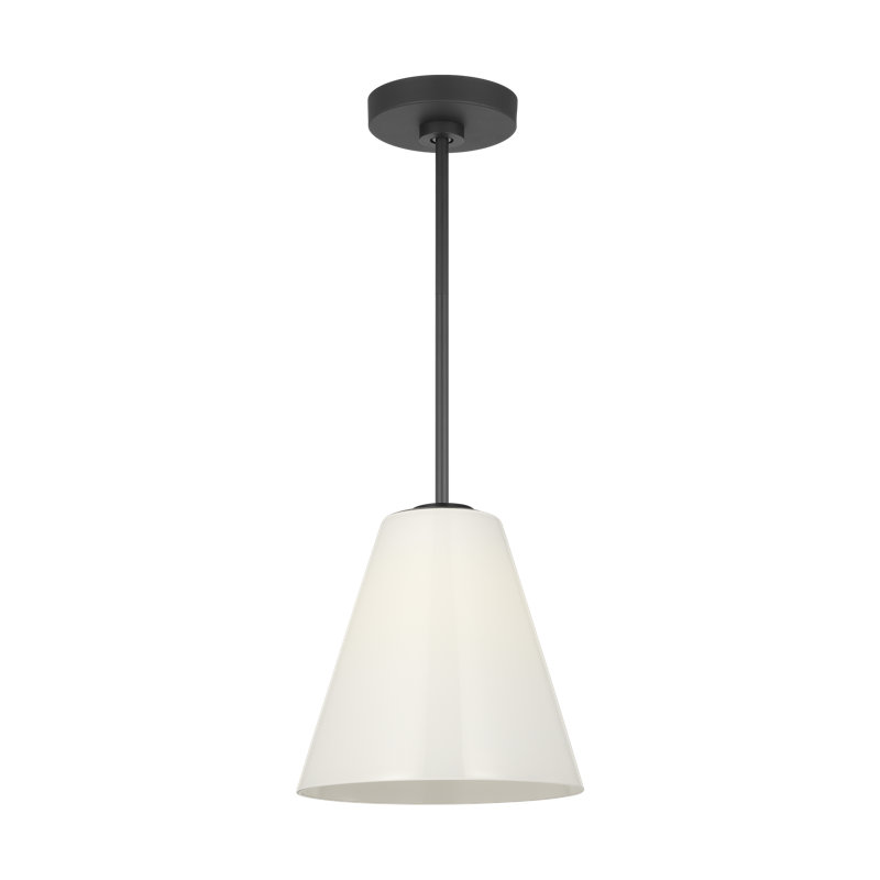 Luminaire suspendu à une lumière Hayden, Nuit noire, Blanc