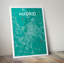 "Madrid City Map", affiche imprimée en nature-31735718