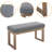 Meroe Upholstered Velvet Footstool