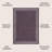 Mariques Classic 2-Stripe Border Washable Dark Purple/Light Purple Rug-1246096224